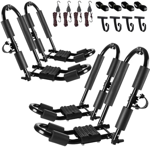Elite Dual Kayak J-Mount Roof Carrier System