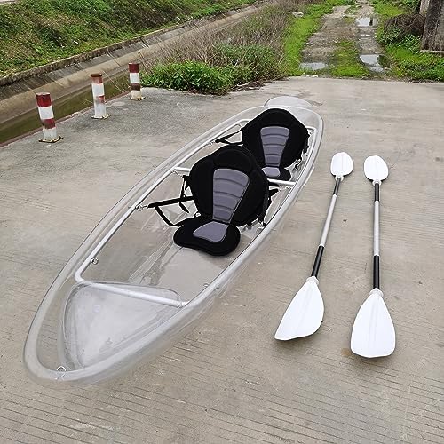 Crystal Clear Dual-Seat Transparent Kayak