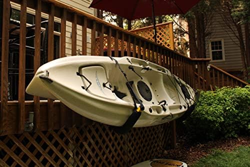 Padded Wall-Mounted Kayak Hangers Set