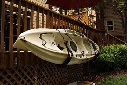 Padded Wall-Mounted Kayak Hangers Set