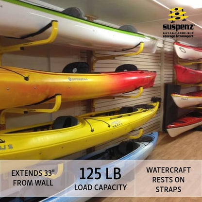 Flat Wall Kayak Suspension System