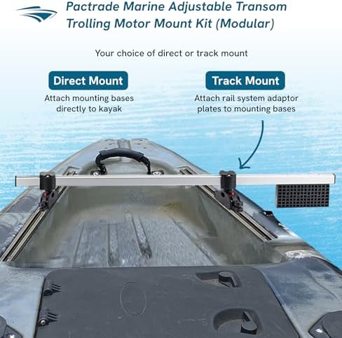 Modular Kayak Trolling Motor Bracket