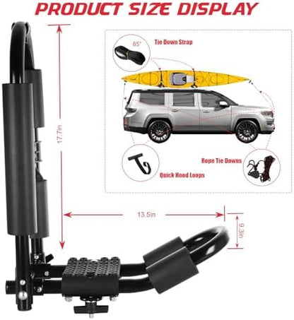 Elite Dual Kayak J-Mount Roof Carrier System